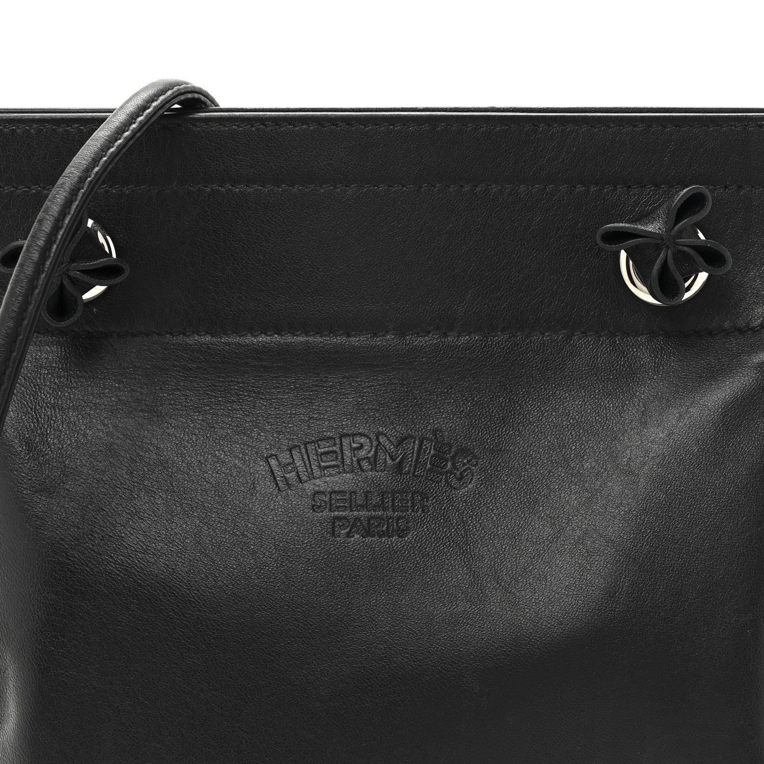 Hermes Milo Lambskin Swift Mini Aline Black 21 of 40