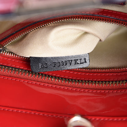 Valentino Garavani Patent Monochrome Rockstud Double Handle Tote Rosso Valentino 7 of 15