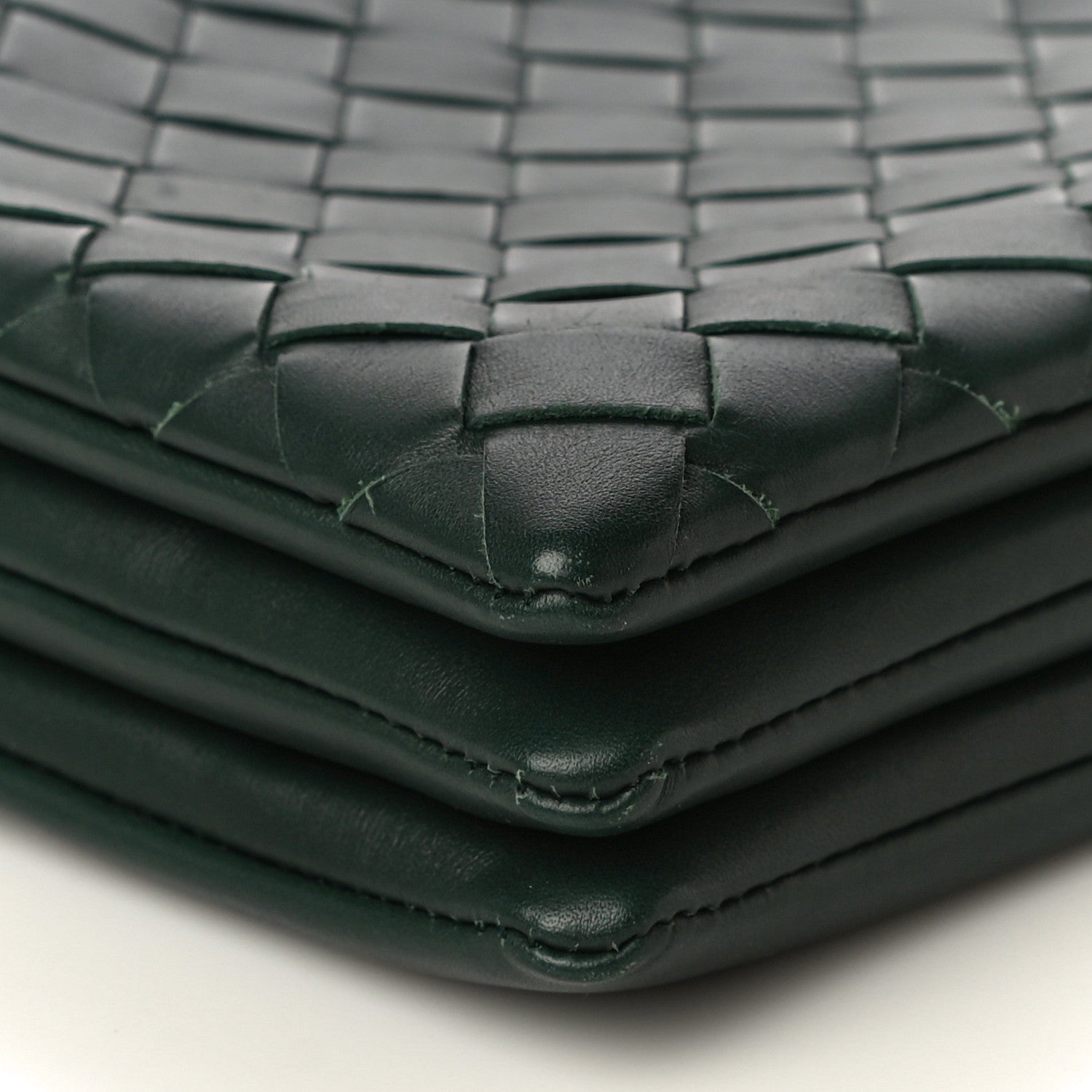 Bottega Veneta Nappa Intrecciato Triple Zip Messenger Bag Bottle 12 of 13