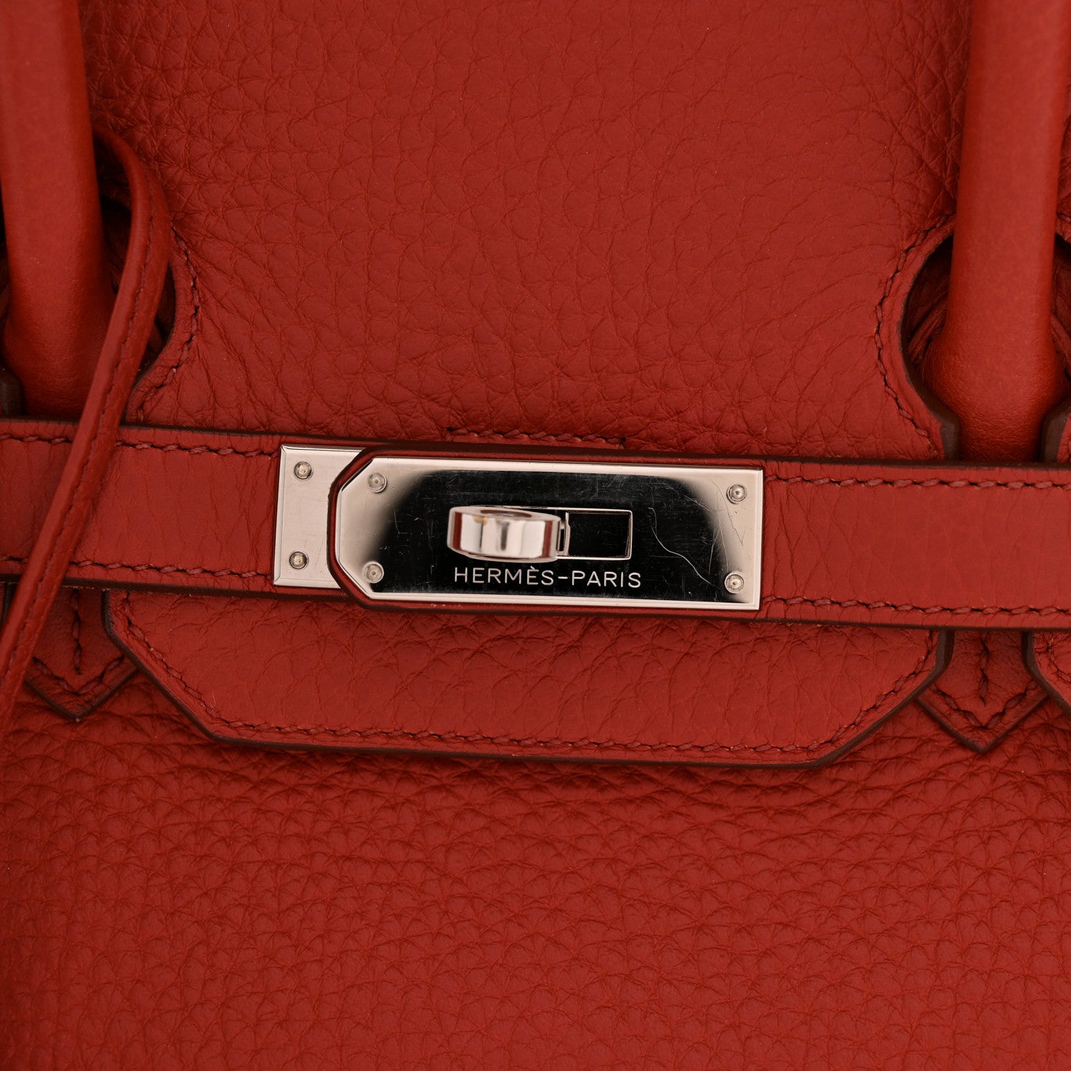 Hermes Togo Birkin 35 Rouge Venetian 14 of 14