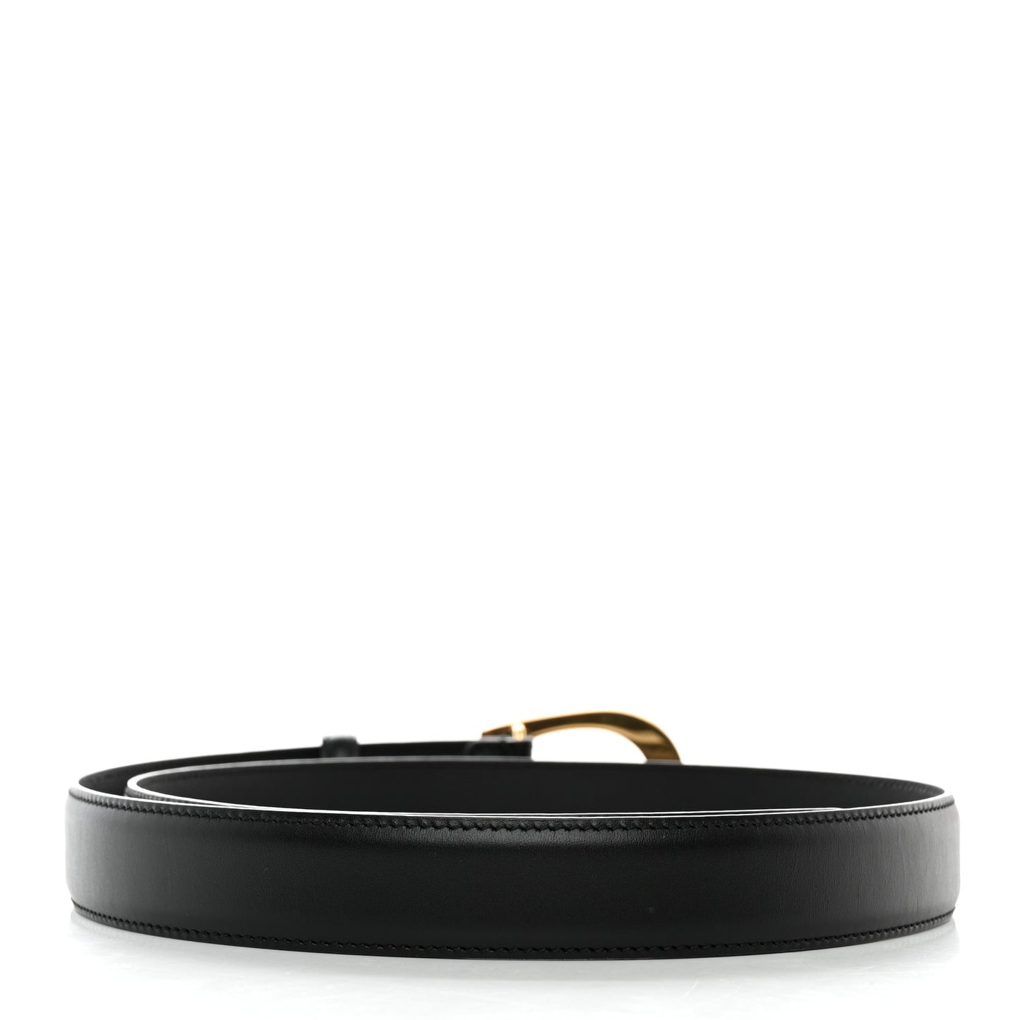 Selleria Calfskin G 30mm Belt 95 38 Black