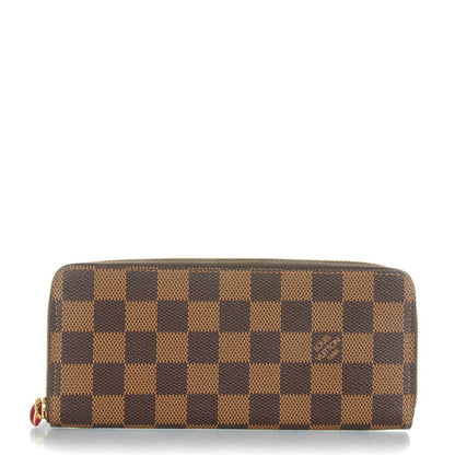 Louis Vuitton Damier Ebene Clemence Wallet 1 of 7