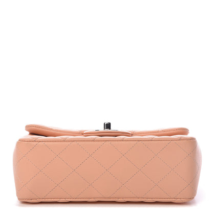 Chanel Lambskin Quilted Mini Rectangular Flap Light Pink 13 of 14