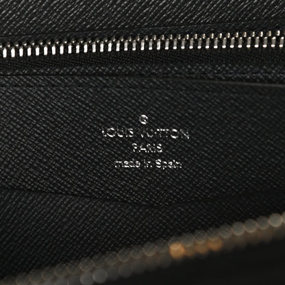 Louis Vuitton Taiga Zippy XL Wallet Black 6 of 9