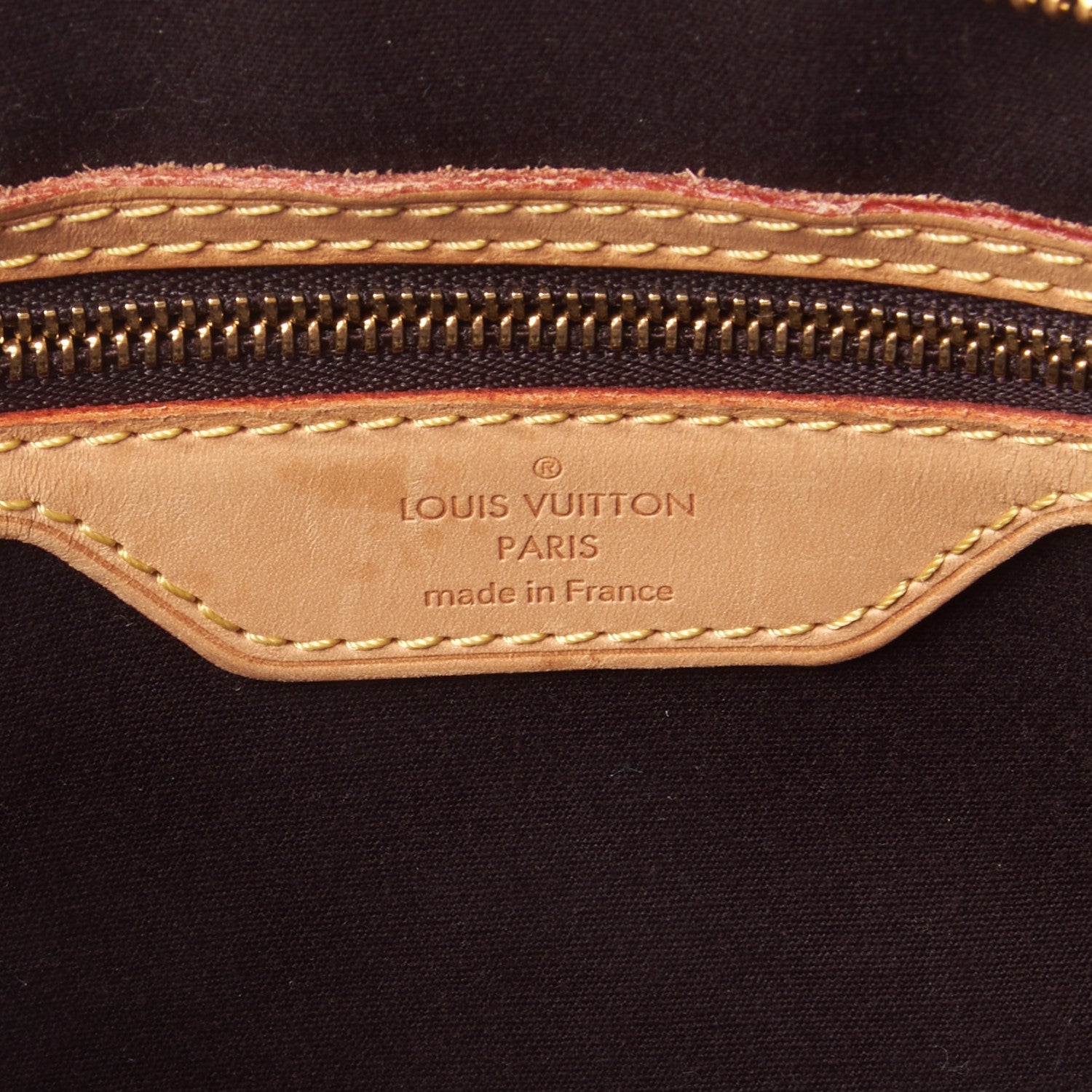 Louis Vuitton Vernis Brea MM Amarante 9 of 9