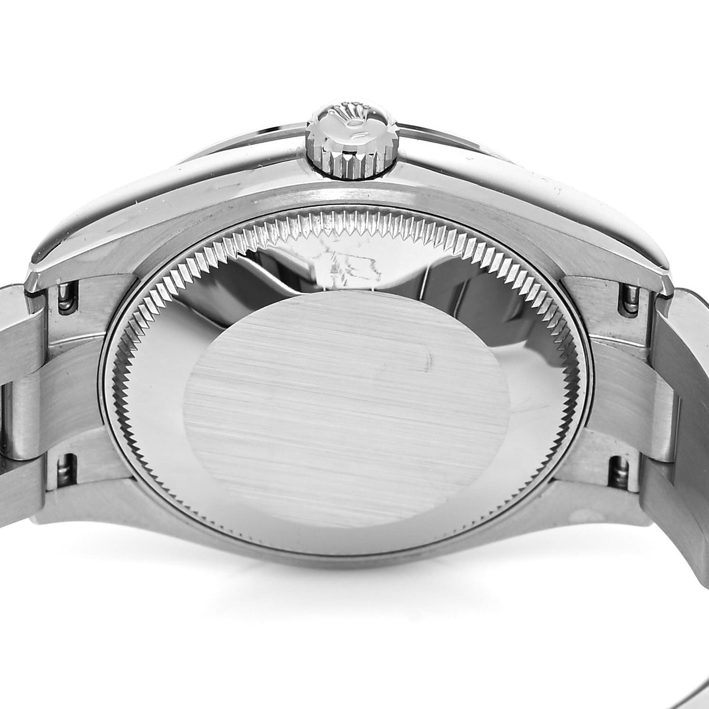 Stainless Steel 18K White Gold 31mm Oyster Perpetual Datejust Watch Black Roman 278274