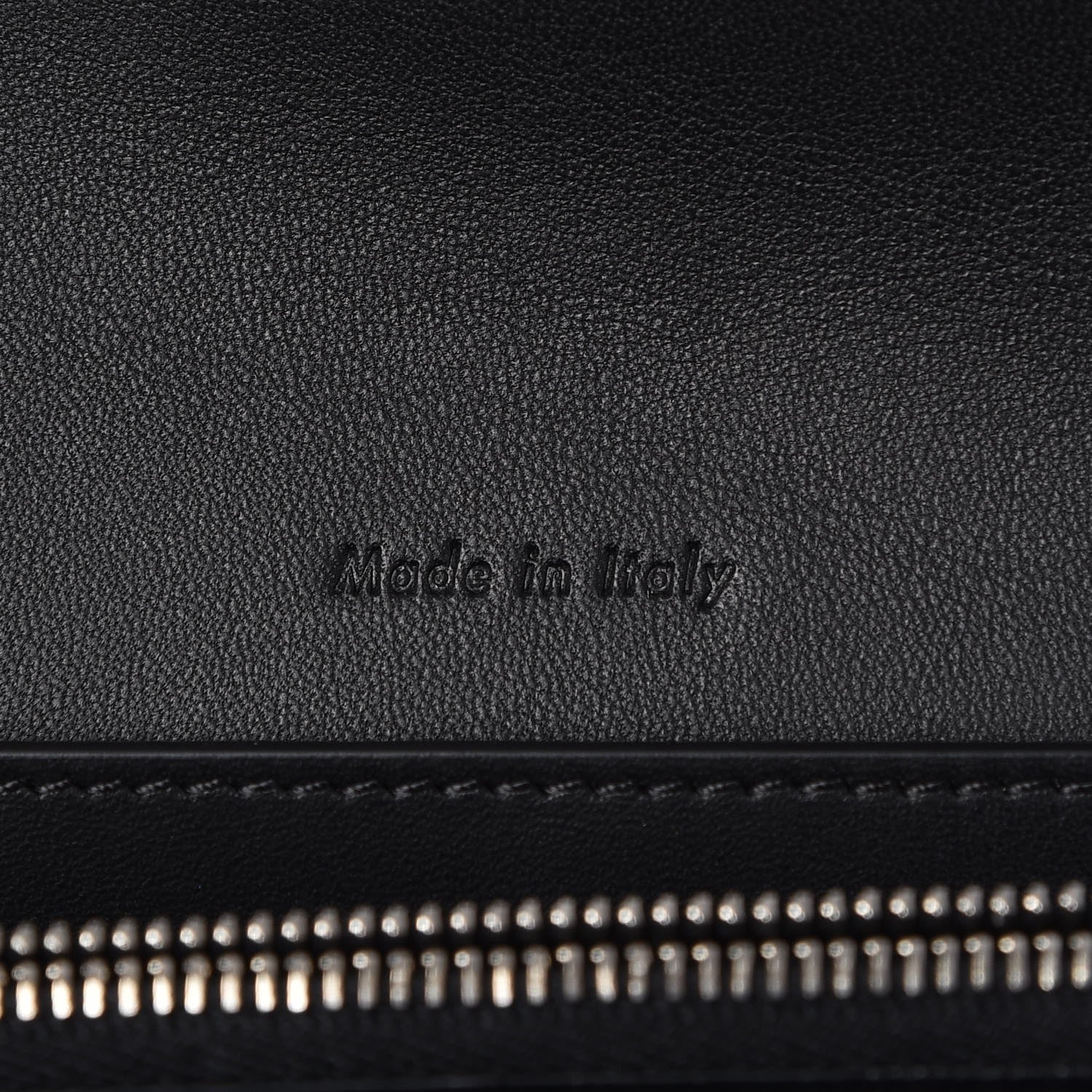 Celine Grained Calfskin Large Trotteur Multifunction Flap Wallet Black 6 of 8