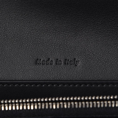 Celine Grained Calfskin Large Trotteur Multifunction Flap Wallet Black 6 of 8