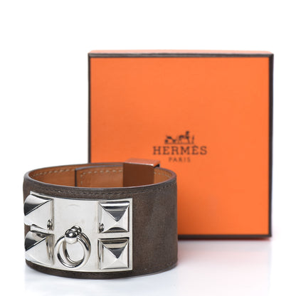 Hermes Veau Doblis Suede Collier de Chien CDC Bracelet 9 of 9