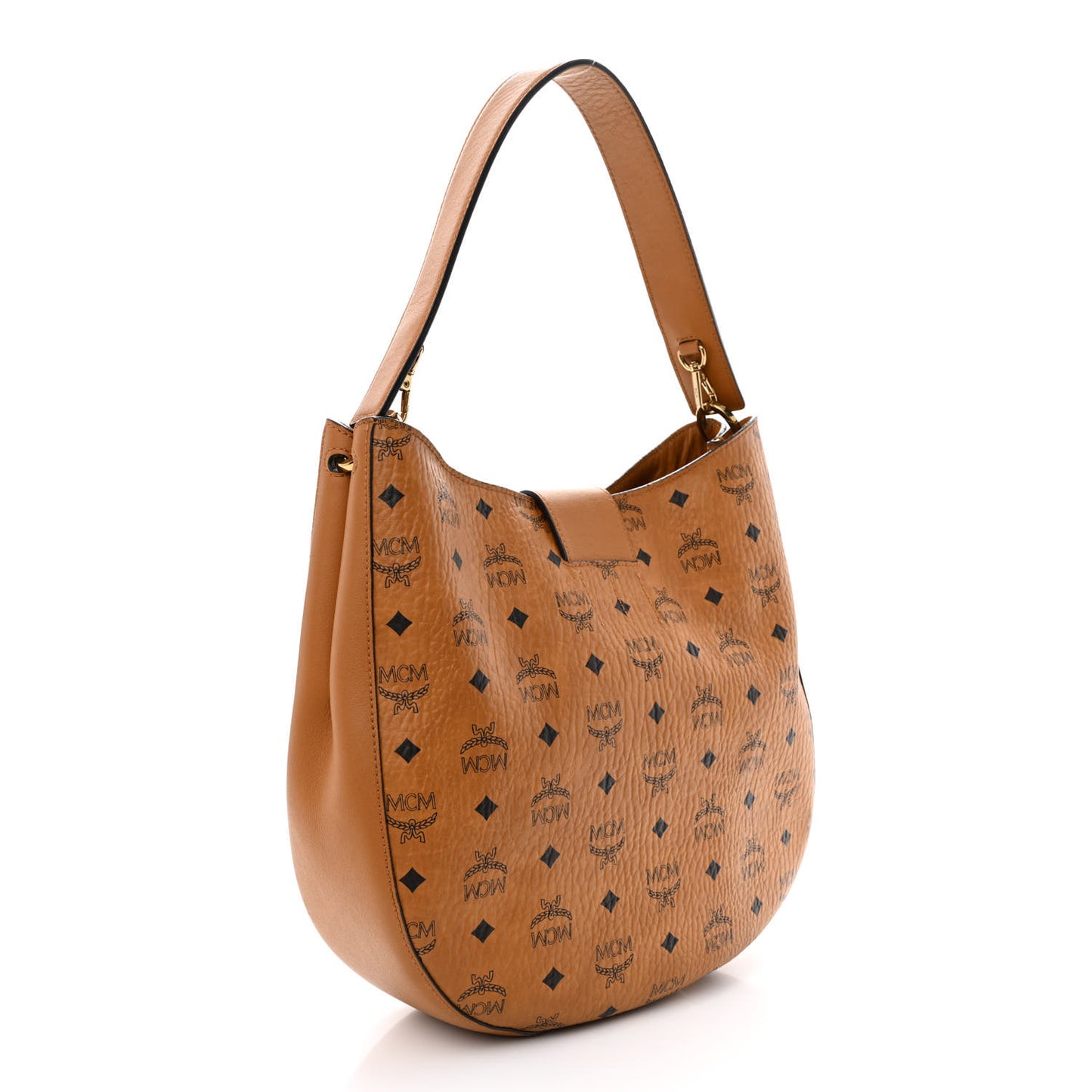 Visetos Large Patricia Hobo Cognac