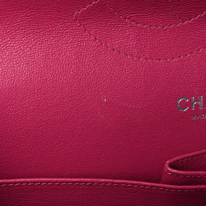 Chanel Patent Quilted Jumbo Double Flap Fuchsia 18 of 23