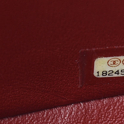 Chanel Caviar Quilted Maxi Double Flap Red 7 of 10