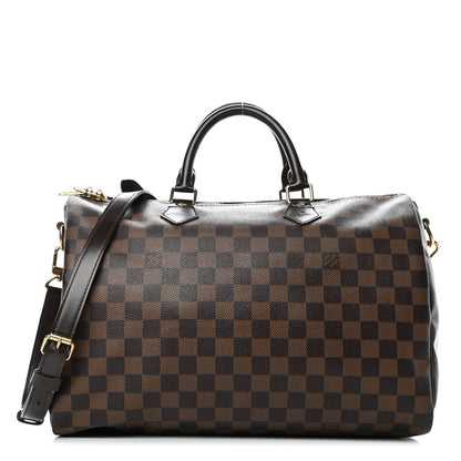 Louis Vuitton Damier Ebene Speedy Bandouliere 35 1 of 10