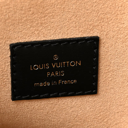 Louis Vuitton Calfskin Monogram On My Side MM Laurier Green Toffee Latte Beige 6 of 9