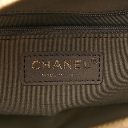 Chanel Suede Quilted Chanel 25 Bowling Bag Dark Grey 6 of 10