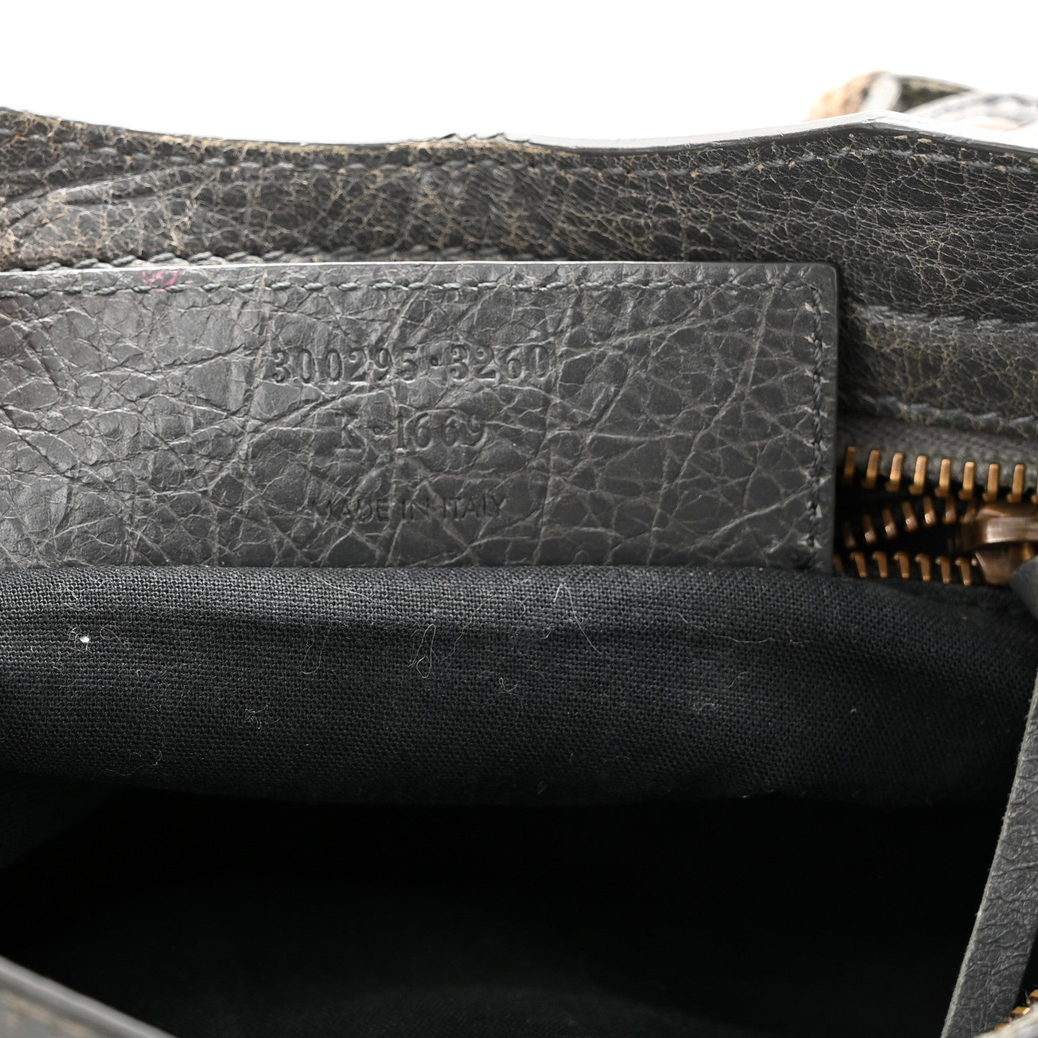 Balenciaga Agneau Classic Hardware Mini City Gris Tarmac 8 of 11