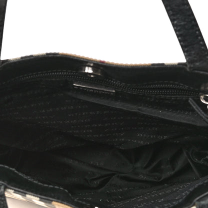 Burberry House Check Medium Tote Black 4 of 5