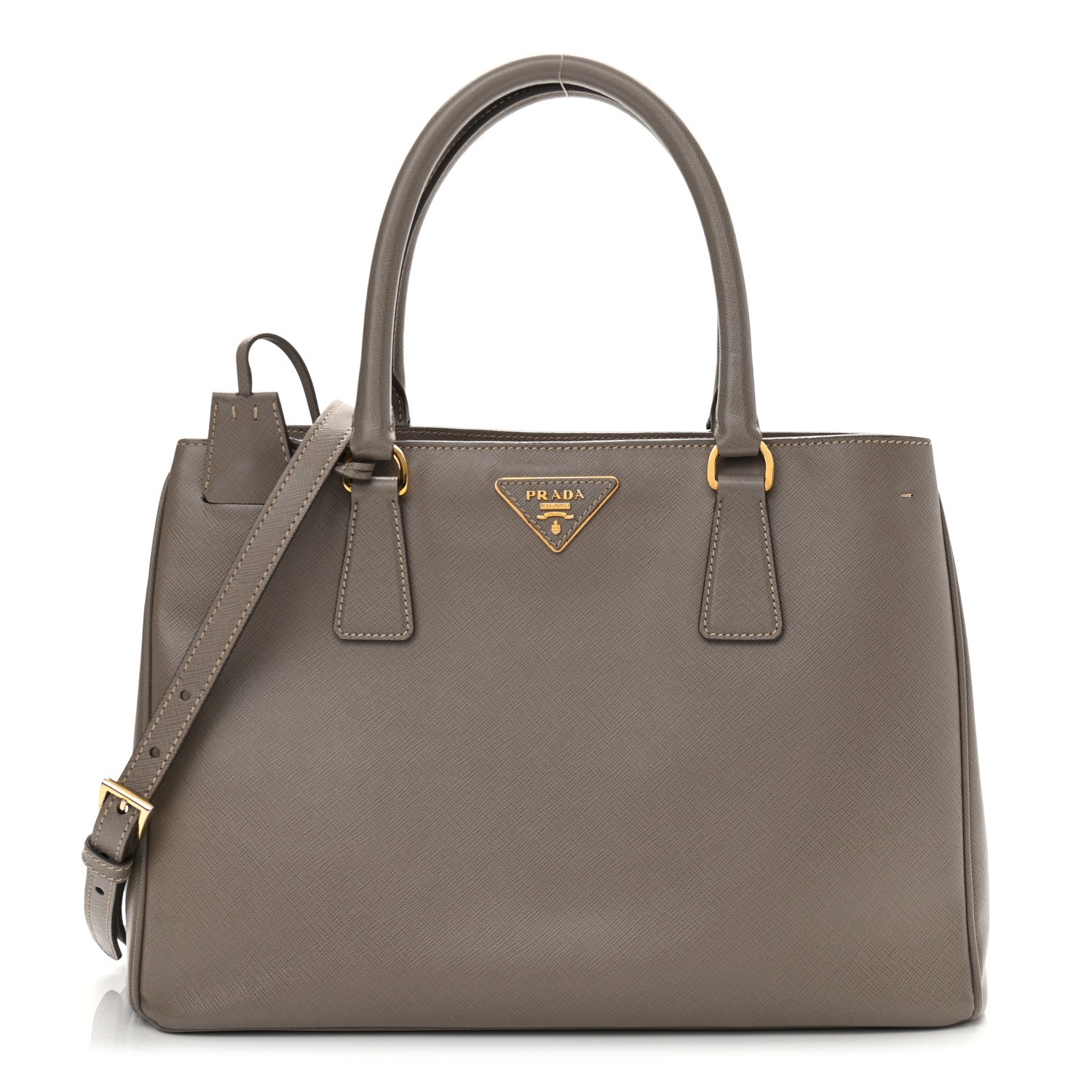 Prada Saffiano Lux Medium Tote Argilla 1 of 16