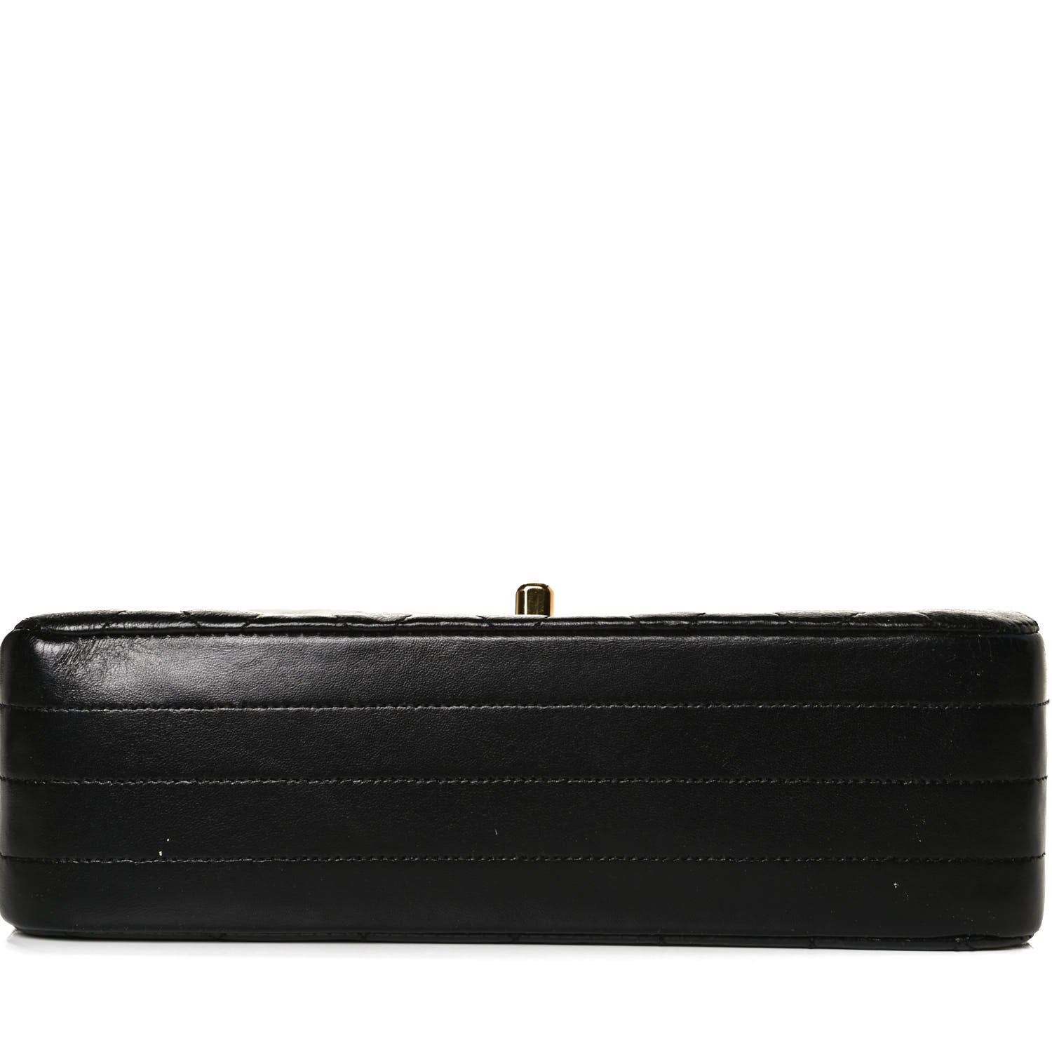 Chanel Lambskin Quilted Small Single Flap Black 10 of 14