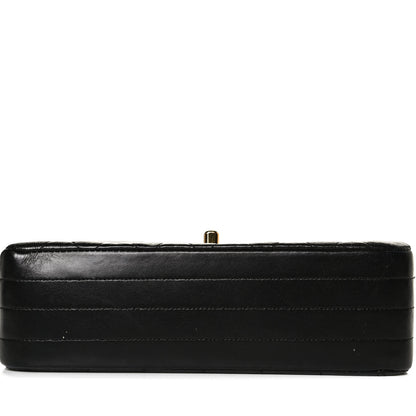 Chanel Lambskin Quilted Small Single Flap Black 10 of 14