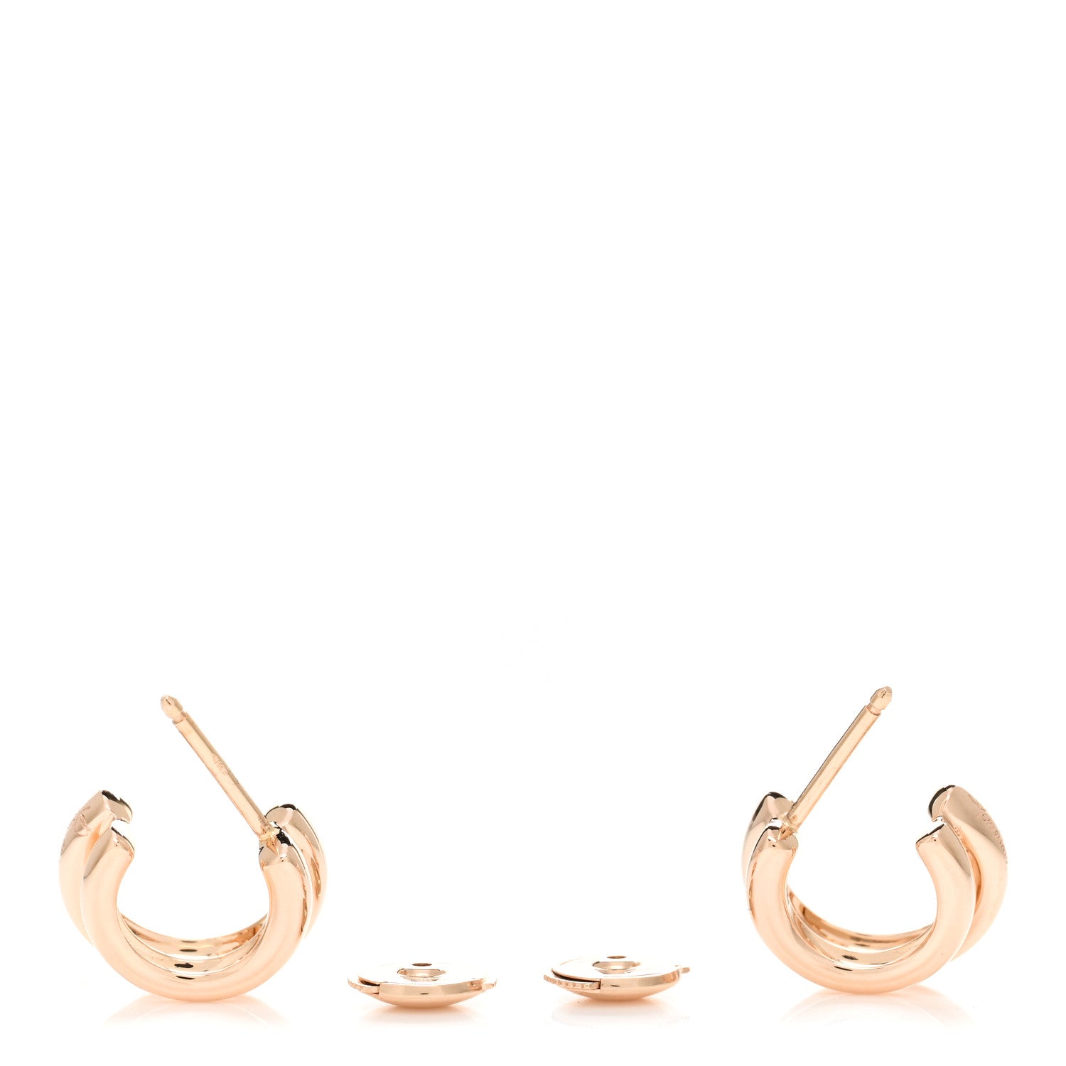 Pomellato 18K Rose Gold Iconica Earrings 3 of 5