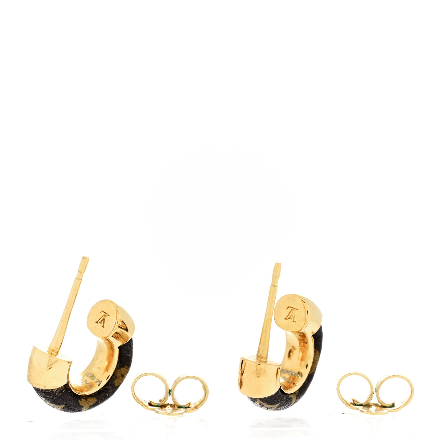Monogram Wild Mini Hoop Earrings