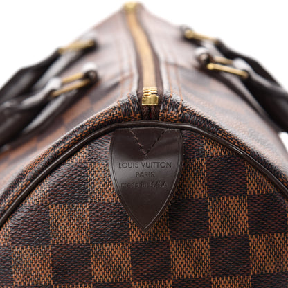 Louis Vuitton Damier Ebene Speedy 35 8 of 10