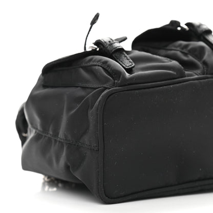Prada Nylon Vela Mini Crossbody Backpack Black 9 of 10
