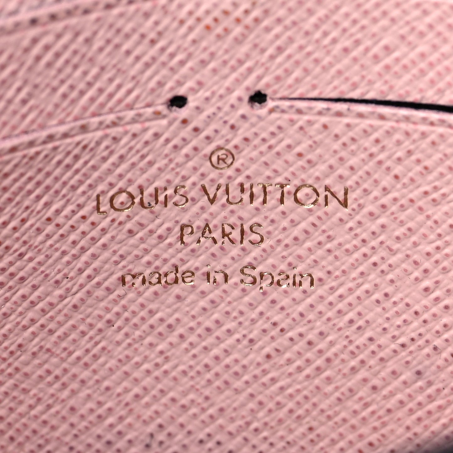 Monogram Jeanne Wallet Rose Ballerine