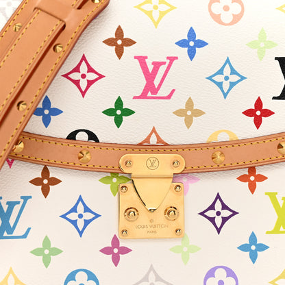 Louis Vuitton Monogram Multicolor Sologne White 7 of 9
