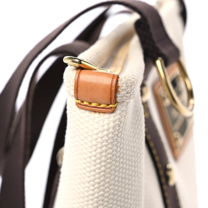 Louis Vuitton Toile Antigua Cabas MM Tote White 10 of 10
