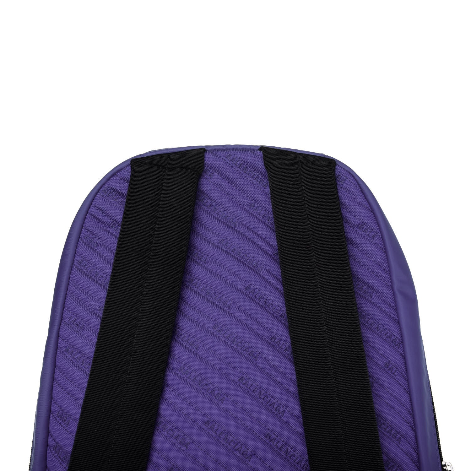 Balenciaga Nylon Double Pack Backpack Purple Black 10 of 11