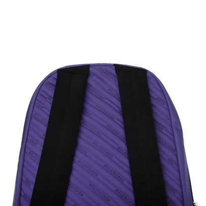Balenciaga Nylon Double Pack Backpack Purple Black 10 of 11