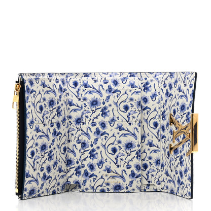 Louis Vuitton Taurillon Capucines Compact Maxi Wallet Navy 5 of 7