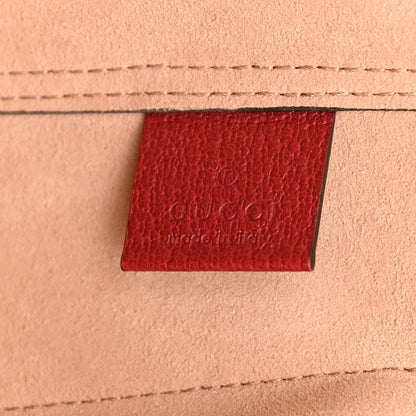 Gucci GG Supreme Monogram Flora Web Large Ophidia Tote Red 6 of 13