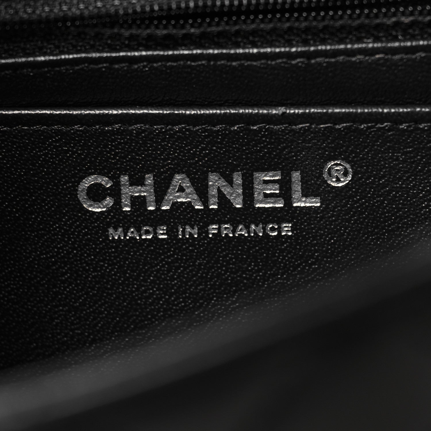 Chanel Lambskin Quilted Mini Rectangular Flap Black 6 of 12