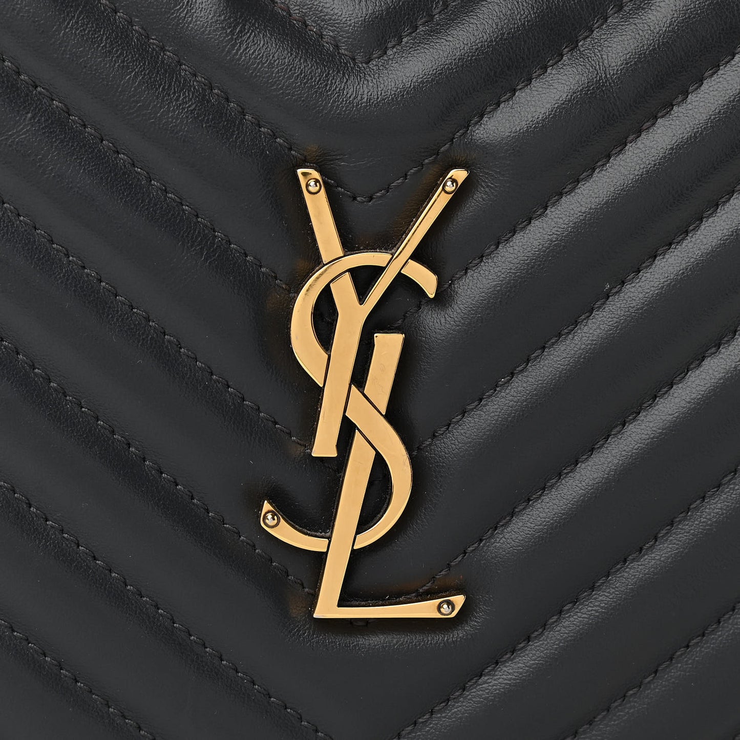 Calfskin Matelasse Monogram Lou Camera Bag Asphalt