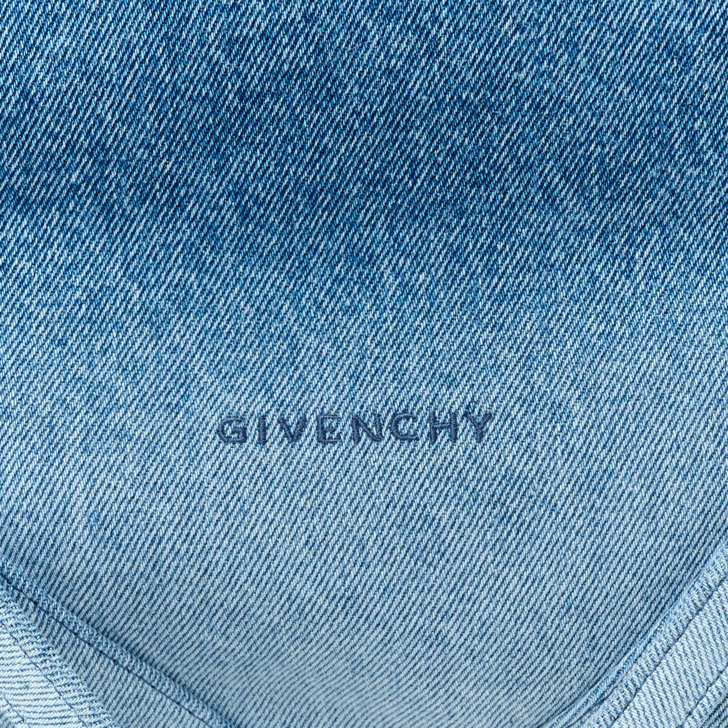 Givenchy Washed Denim Medium Voyou Bag Medium Blue 8 of 10