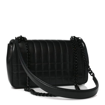 Burberry Lambskin Quilted Small Lola Bag Black 3 of 9