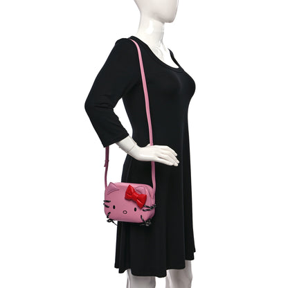 Balenciaga Calfskin Hello Kitty Camera Bag Pink 2 of 11