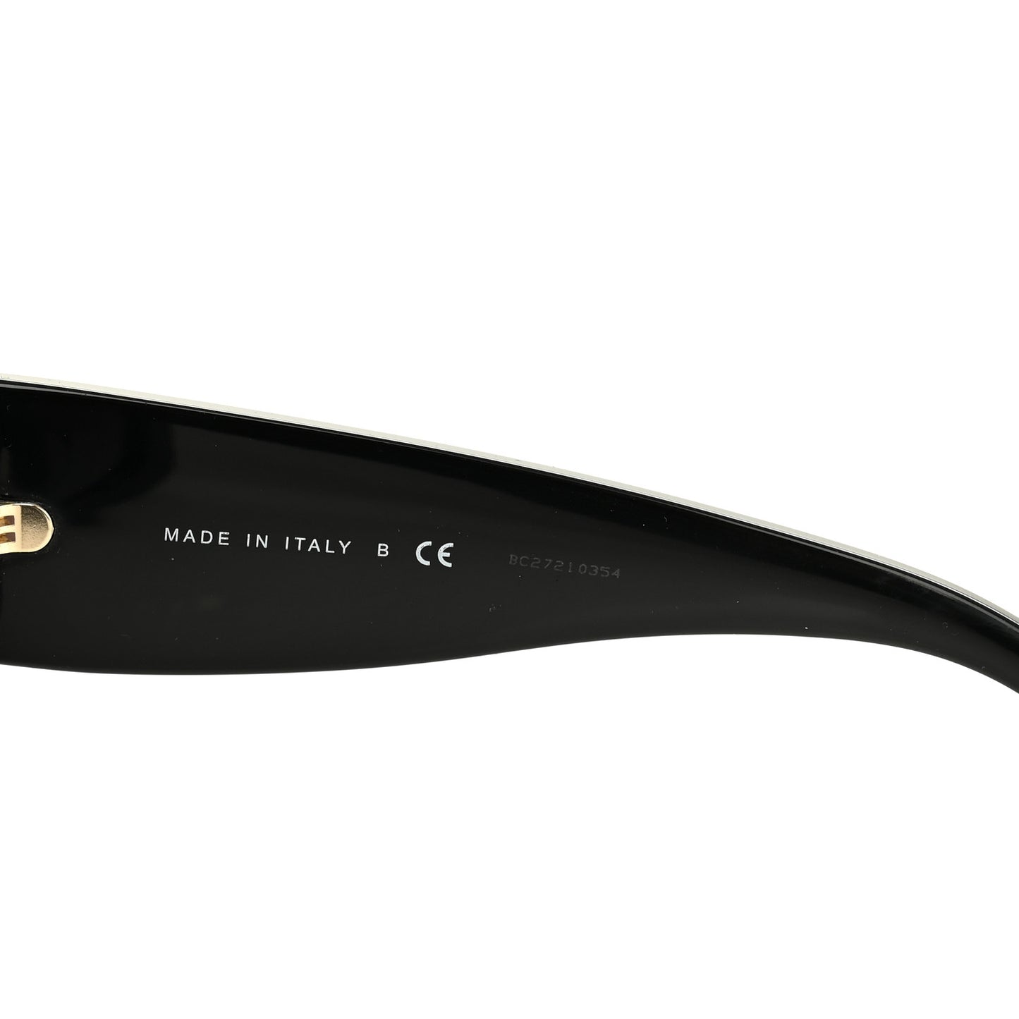 Acetate Rectangle Sunglasses 5435-A Black
