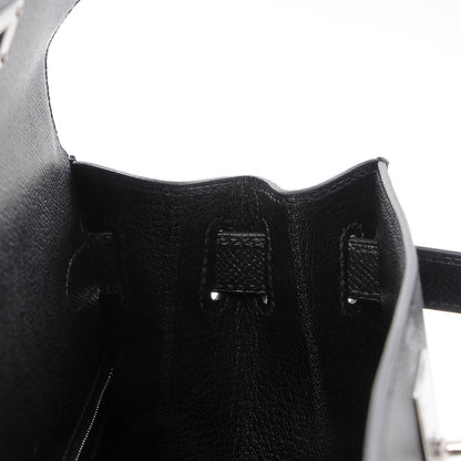 Hermes Epsom Kelly Sellier 28 Black 28 of 38