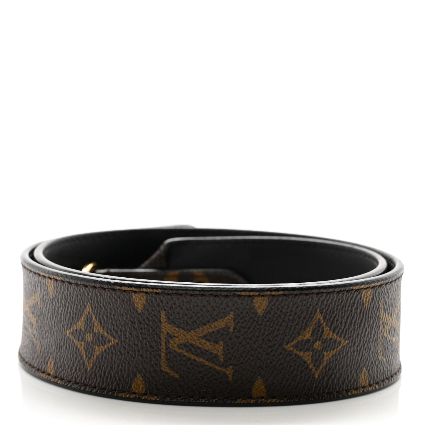 Monogram Bandouliere Shoulder Strap Black
