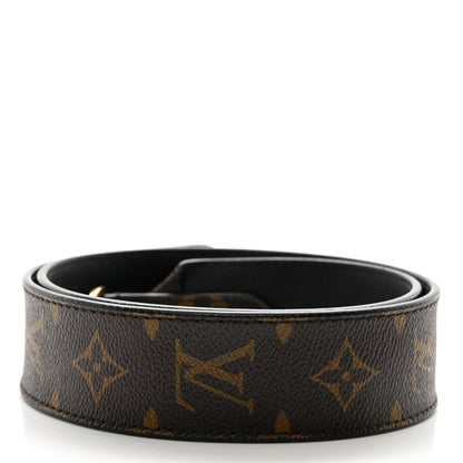 Louis Vuitton Monogram Bandouliere Shoulder Strap Black 2 of 6