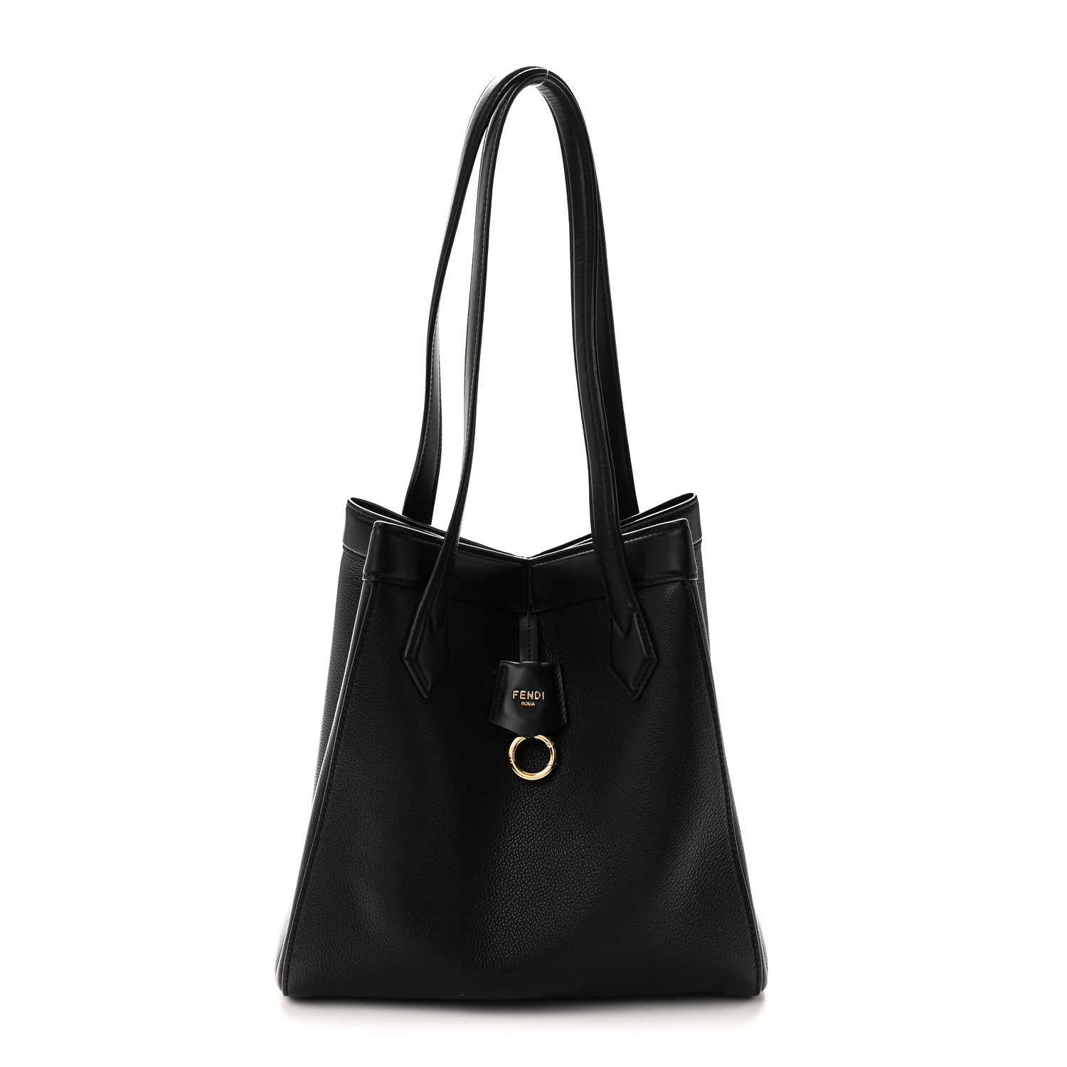 Fendi Vitello Cher Grace Medium Fendi Origami Black 1 of 9
