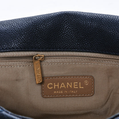 Chanel Caviar Wild Stitch Flap Navy 6 of 10