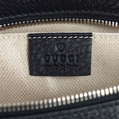 Gucci Pebbled Calfskin Studded Small Soho Disco Bag Black 5 of 7