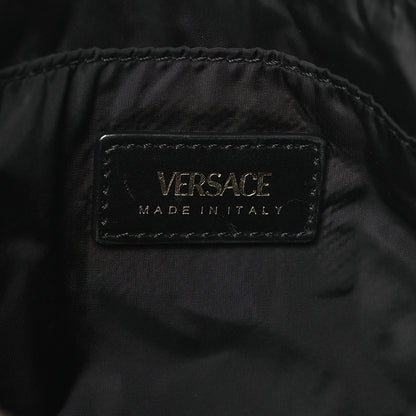 Versace Nylon Medusa Pochette Flamingo Black 6 of 8
