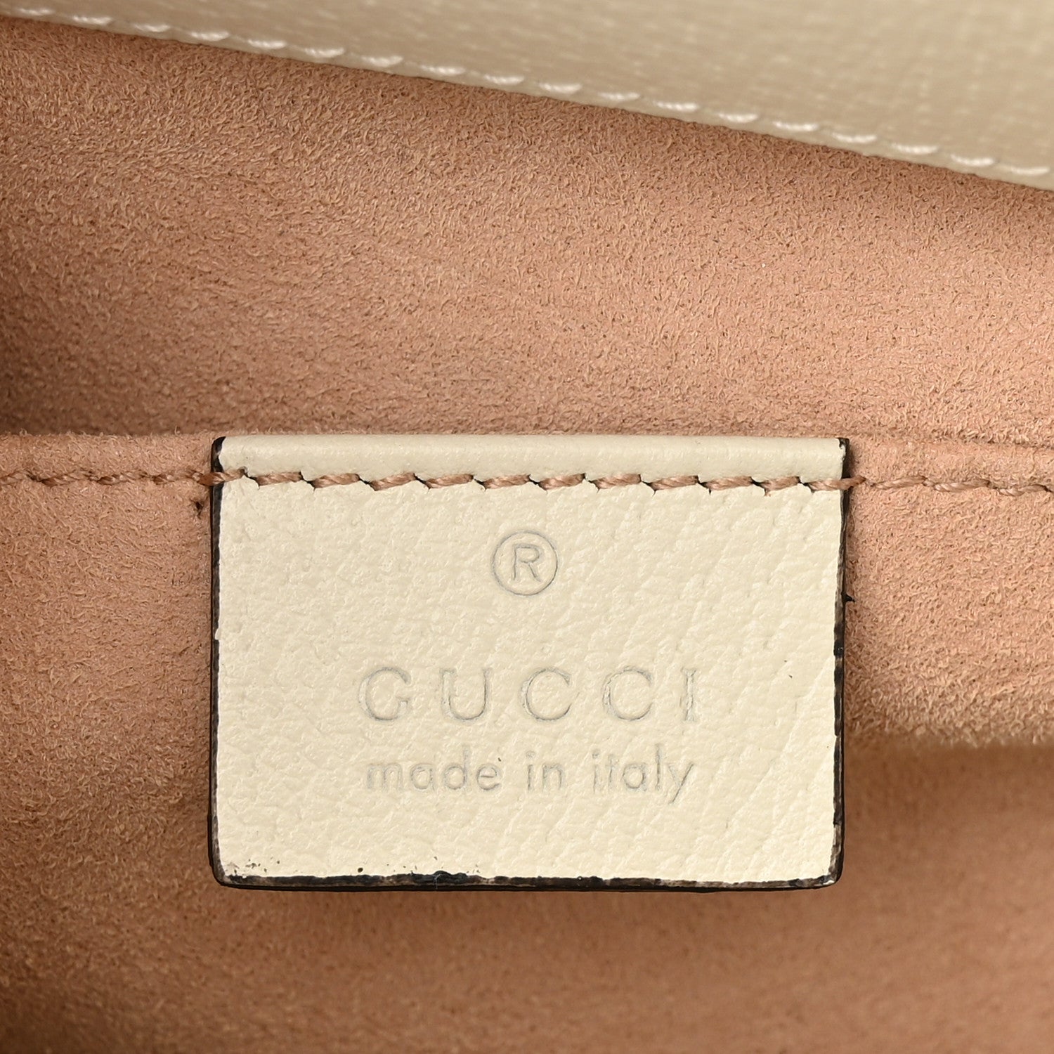 Gucci GG Supreme Monogram Flora Web Small Ophidia Chain Shoulder Bag White 6 of 11