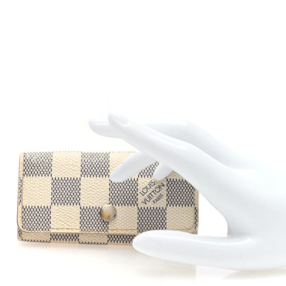 Louis Vuitton Damier Azur Multicles 4 Key Holder 2 of 6
